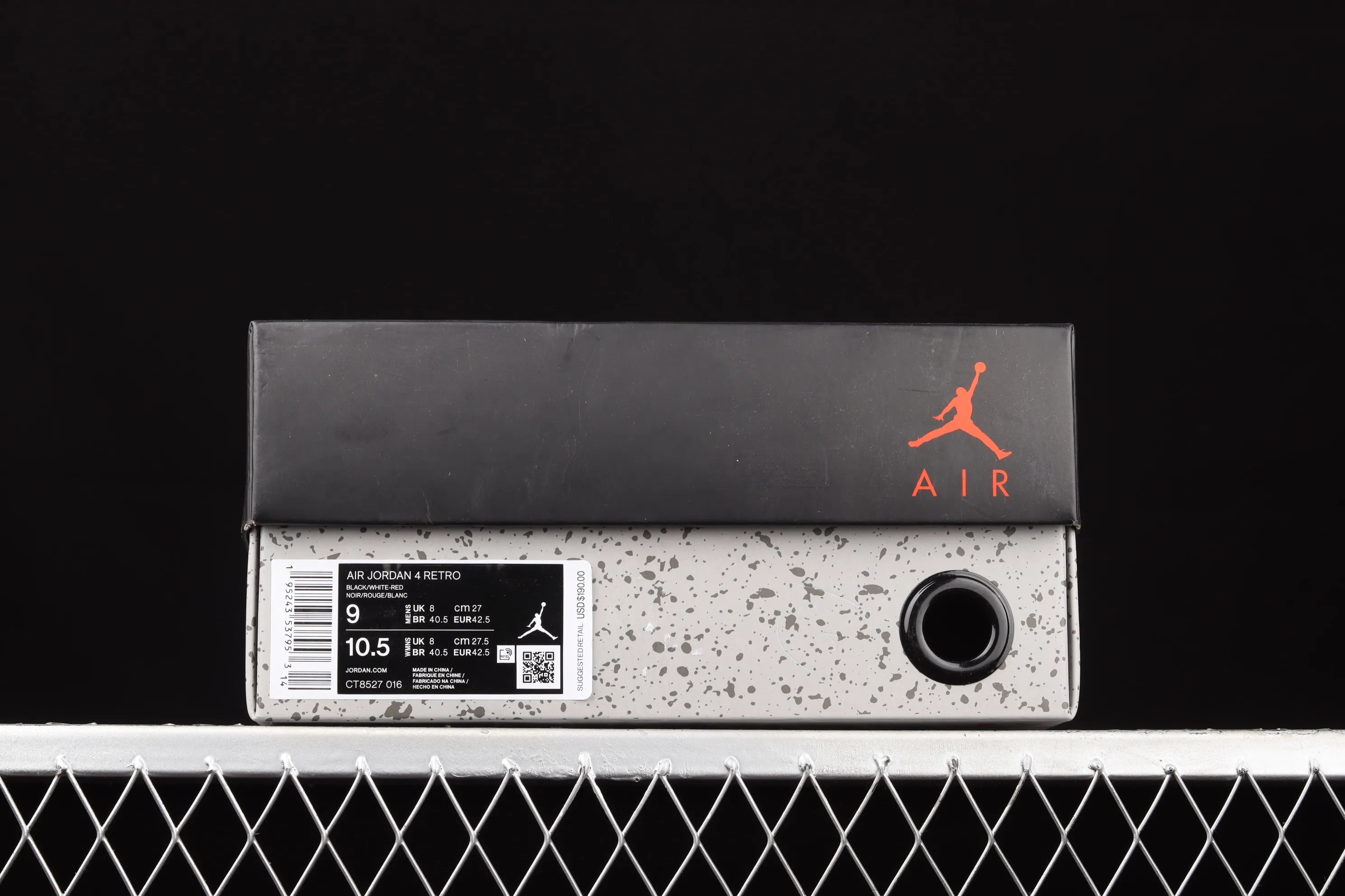 All categories Air Jordan Jordan series basketball shoes Air Jordan 4 G version Air Jordan 4 Retro SE "University Blue" AJ4 Joe 4 new black and red retro casual sports culture basketball shoes CT8527-016